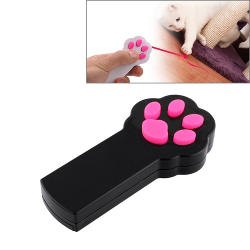 

Cute & Funny Claw Beam Interactive Laser Pointer Pet Cat Dog Amusement Toy Tease Cats Toys, Random Color Delivery