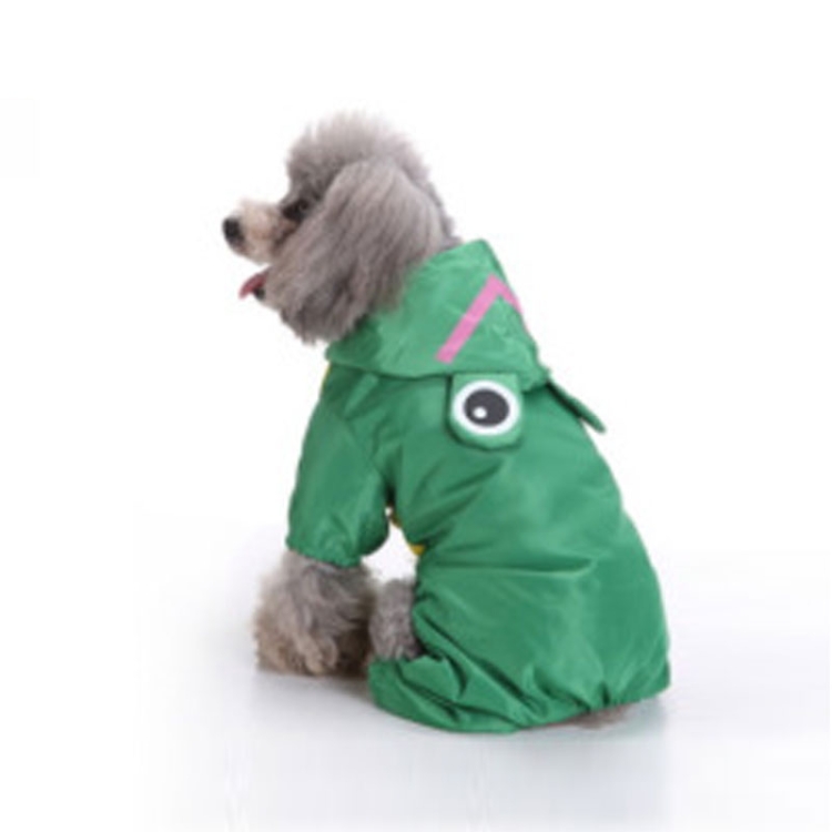frog raincoat for dogs
