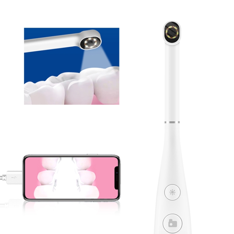 

Portable Waterproof HD Video USB Stomatoscope Mouth Mirror with 6 LED