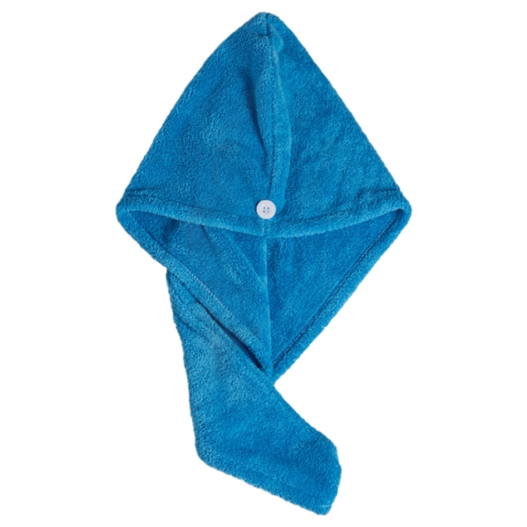RAPID DRYING HAIR TOWEL CAP--Thick Absorbent Shower Cap Many Colors