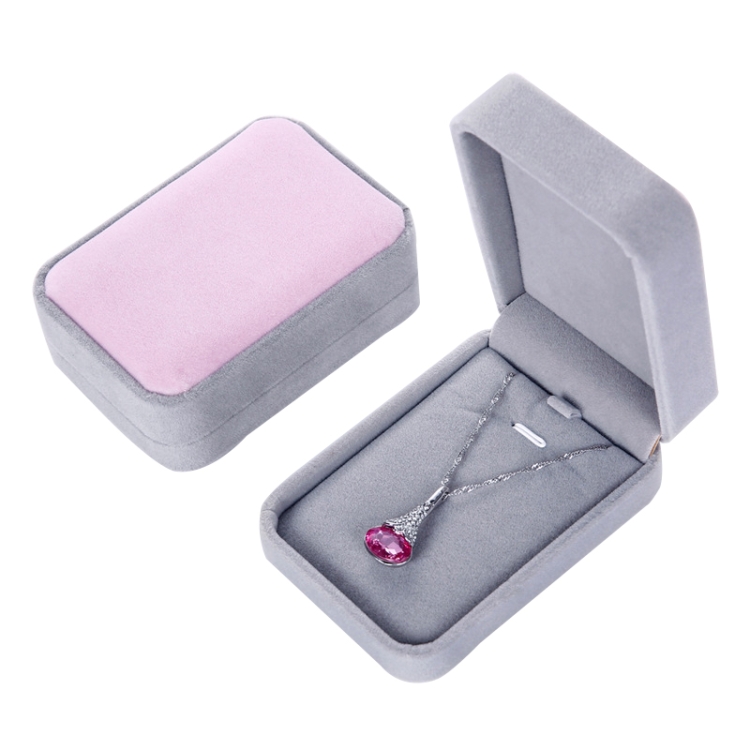

Exquisite High-end Flannel Jewelry Ornaments Box Accessories Gift Packed Box, Necklace Box