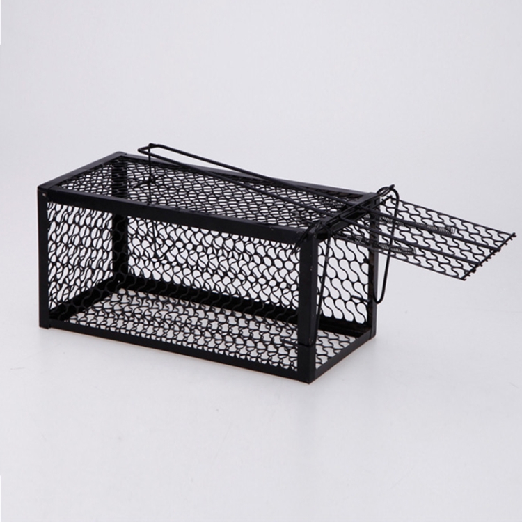 

Door Humane Animal Live Cage, Rat, Mice, Mouse and More Small Rodents Irony Black Trap Cage