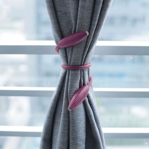 

2 PCS Fashion Adornments Creative Curtain Tie Rope(Purple)