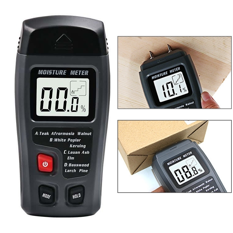 

Rechargeable Wood Moisture Tester Moisture Measurement for Wood Flooring and Carton
