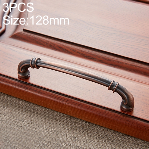 

3 PCS 6569-128 Sub Red Peach Wood Drawer Cabinet Door Handle
