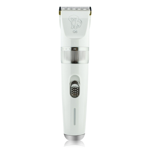 

Q6 USB Charging Electric Pet Shaver with Four Combs