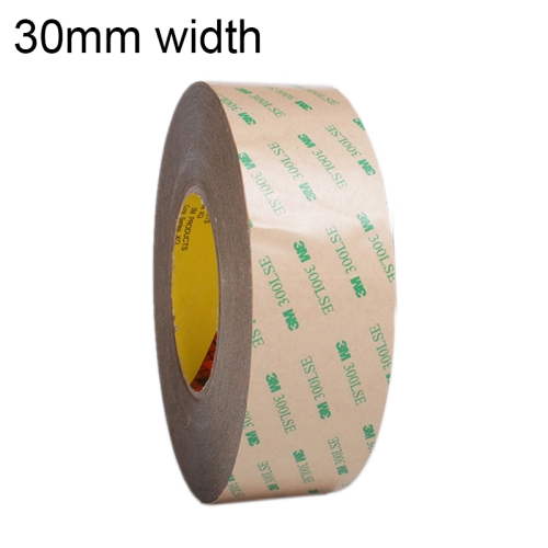 

3M300LS 3M Super Adhesive Ultra-thin Transparent and High-temperature Resistant Double-sided Traceless Tape, Size: 55m x 30mm