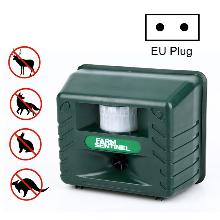 

SK131 High-power Ultrasonic Electronic Rat Repeller Analog Alarm Sound Intelligent Pest Killer, EU Plug