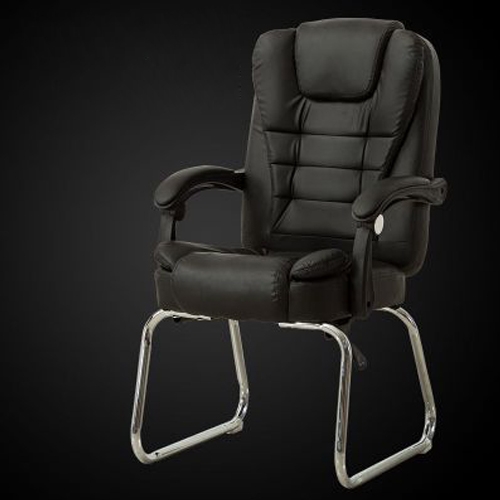 

QZ-7 Home Modern Simple Computer Chair Office Boss Chair Conference Chair Lounge Chair (Black)