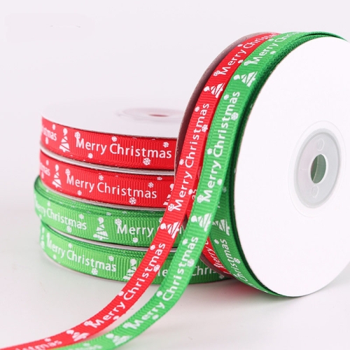 

3 PCS Double-sided Christmas Gift Box Flowers Packing Coloured Ribbon, Width: 1cm, Random Color Delivery