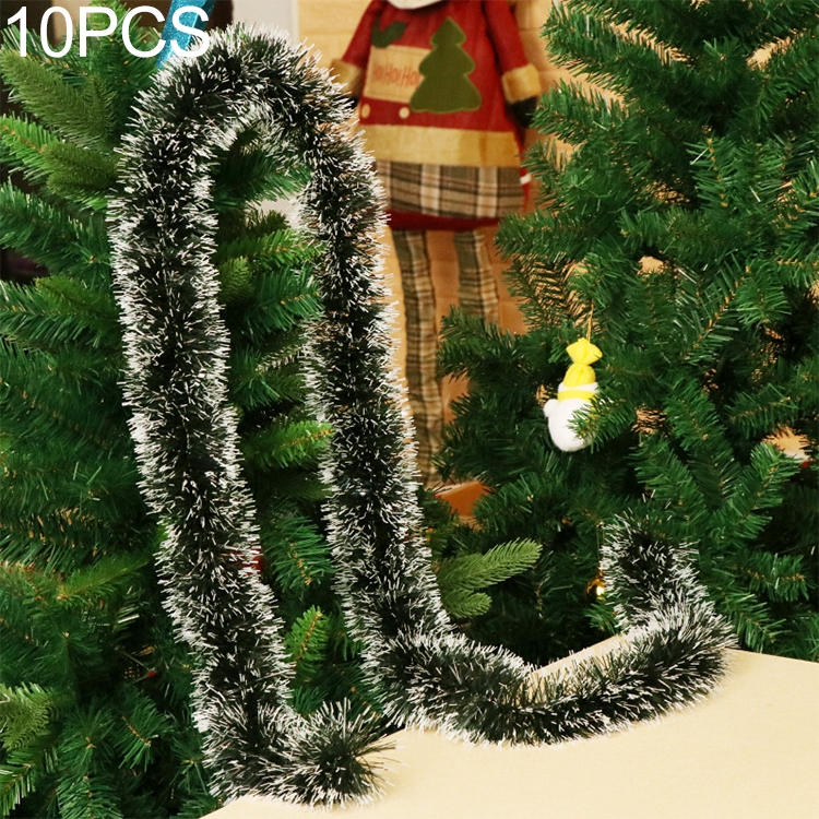 

10 PCS Pull Flower Ribbon Christmas Holiday Party Decoration, Random Color Delivery