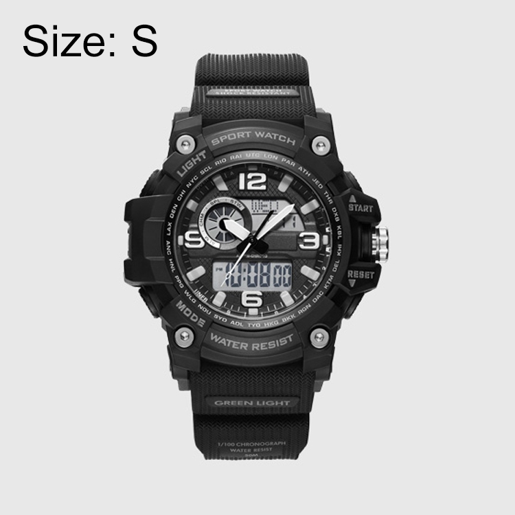 

Original Xiaomi 50ATM Waterproof Electronic Watch, Support Calendar Display & Time Countdown, Size: S(Black)