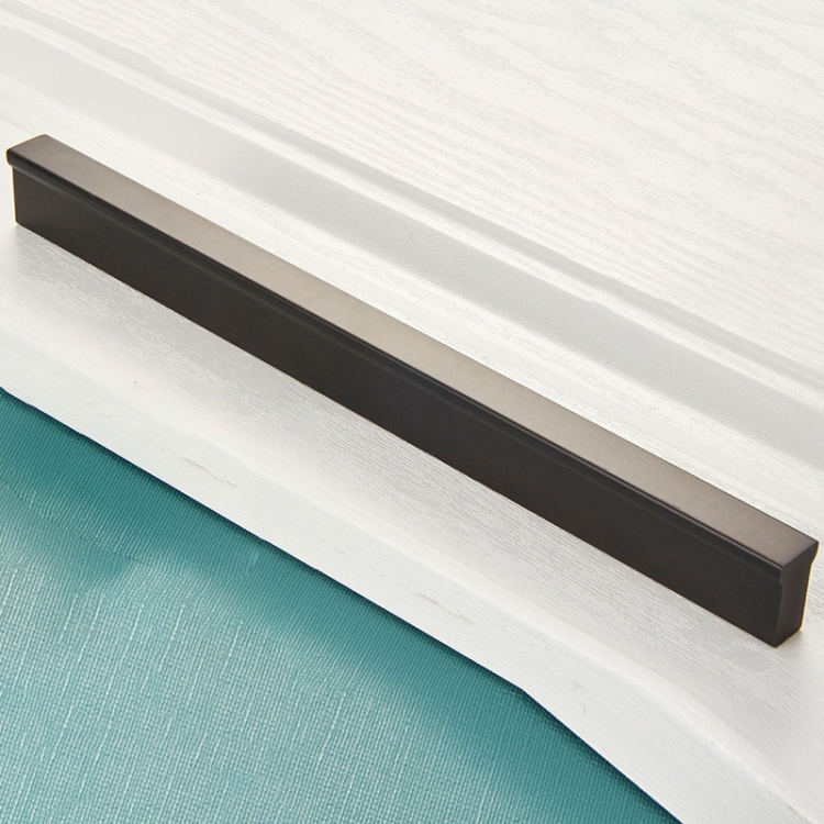 

3 PCS 2778-160 Modern Simple Cabinet Door Handle Drawer Wardrobe Handle (Black)