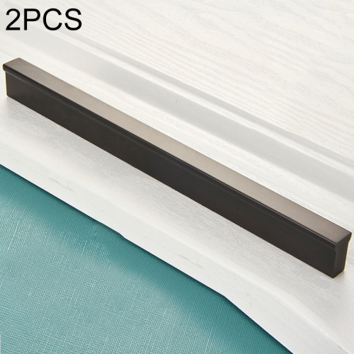 

2 PCS 2778-320 Modern Simple Cabinet Door Handle Drawer Wardrobe Handle (Black)