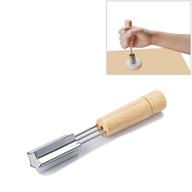 

2 PCS Stainless Steel Baking Biscuit Mould Fruit and Vegetable Cutting Molds Tools (Star Shape)