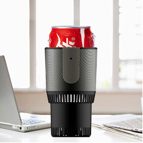 

Portable Intelligent Cooling and Heating Cup Holder (Black)