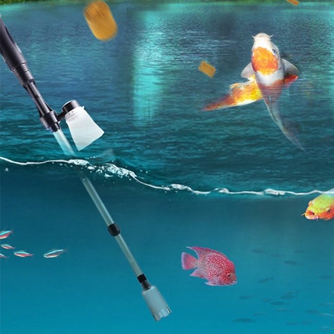 

Electric Multi-functional Length Adjustable Fish Tank Cleaning Water Filter