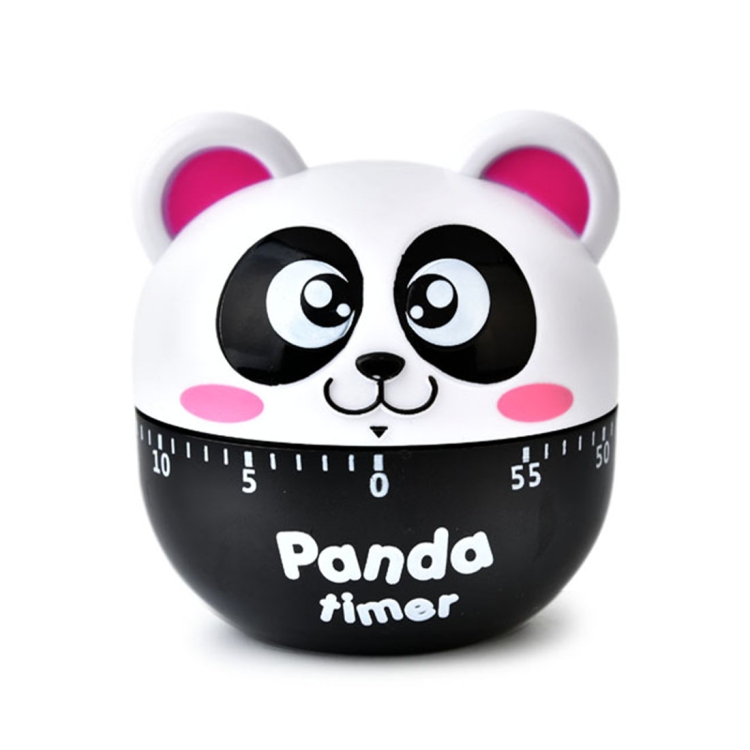 

Panda 60 Minutes Mechanical Kitchen Cooking Count Down Alarm Timer Home Decorating Gadget, Random Color Delivery