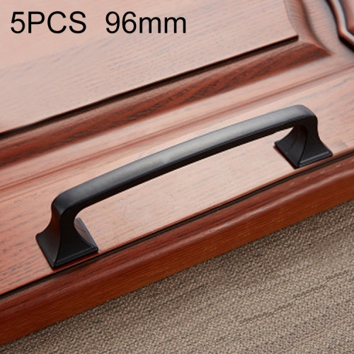 

5 PCS 6222-96 Simple Furniture Cabinet Handle Black Bronze Handle