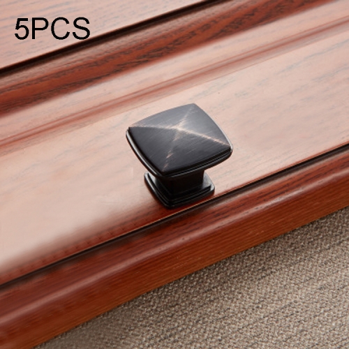 

5 PCS 6227 Simple Furniture Cabinet Handle Black Bronze Handle