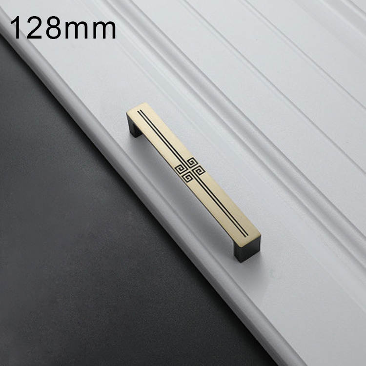 

1005-128 Cabinet Wardrobe Door Handle Solid Copper Door Handle