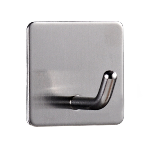 

MYD-1039 304 Stainless Steel Sticky Hook Kitchen Bathroom Multi-functional Hole Free Wall Mount Holder