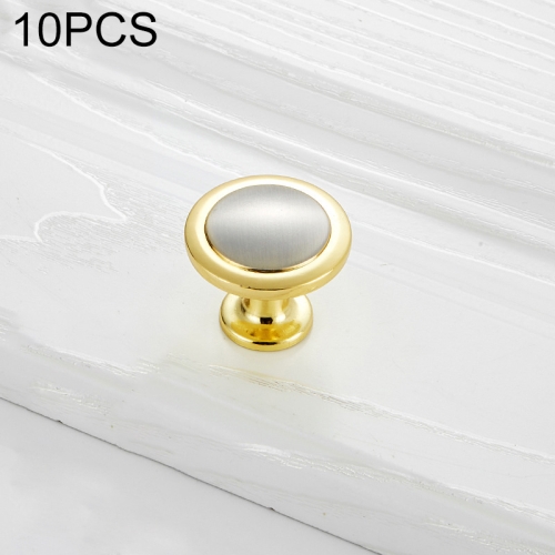 

10 PCS 4003 Stainless Steel Single Hole Closet Cabinet Handle (Gold)