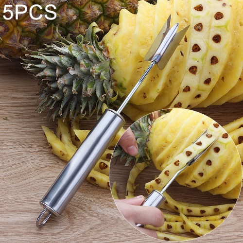 

5 PCS Kitchen Stainless Steel Pineapple Paring Eye Knife