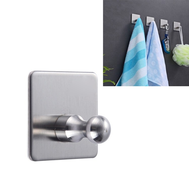 

MYD-1034 Stainless Steel Hanger Bathroom Non-perforated Storage Clothes Hook