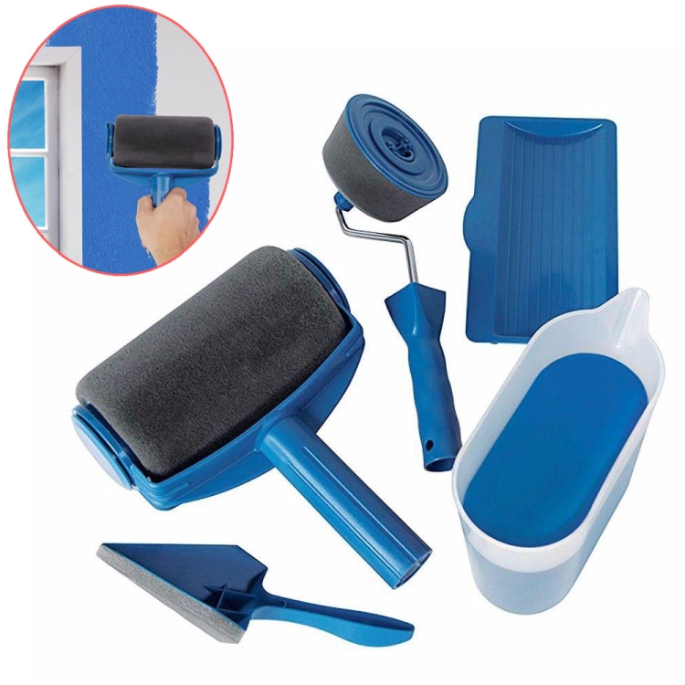 

Pintar Facil 5 in 1 Multifunctional Paint Brush Set Roller Brush