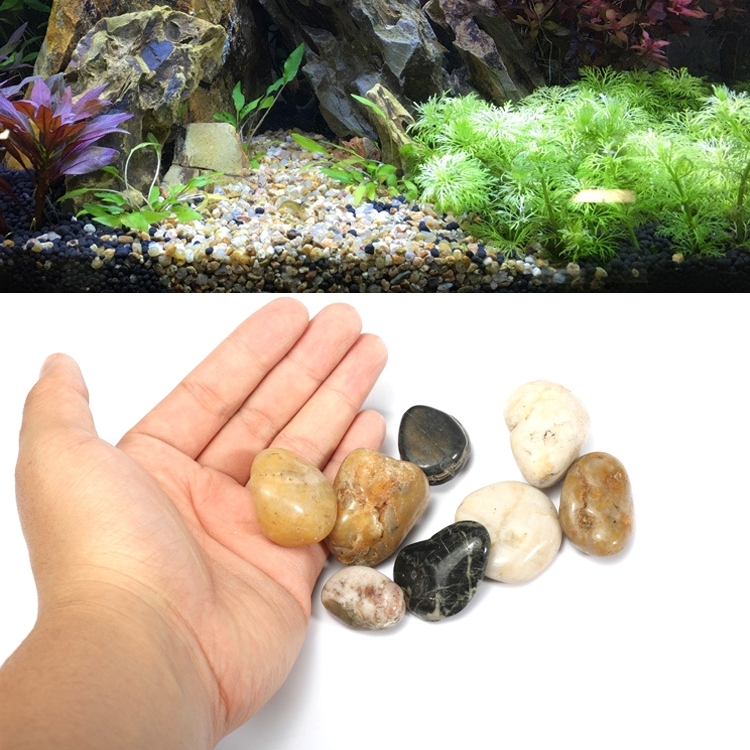 Sunsky 500g Aquarium Decoration Fish Tank Base Gravel Large