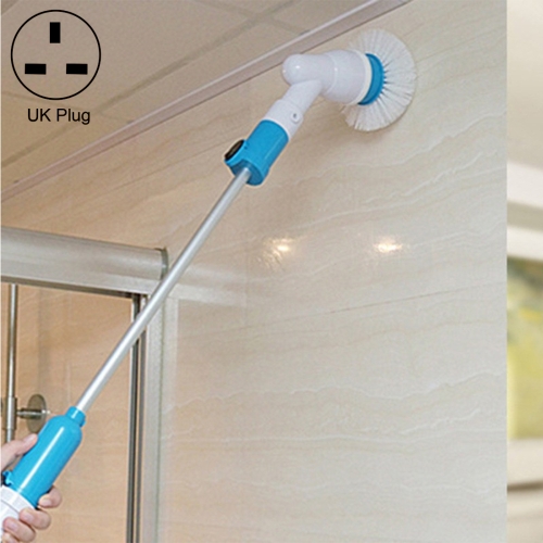 

Multi-function Tub and Tile Scrubber Cordless Power Spin Scrubber Power Cleaning Brush Set for Bathroom Floor Wall, UK Plug