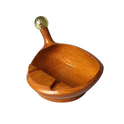 

Creative Golf Resin Ashtray Personality Home Decoration,Size: 14x7.5cm (Brown)