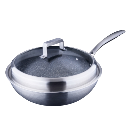 

LX-3CG-30T2 Compound Steel Non Stick Wok Cooking Pot