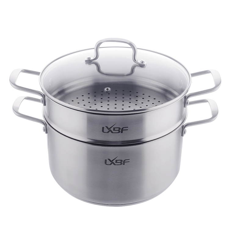 

LXBF LX-2ZG28 Stainless Steel 2-layer Steamer Cooking Pot
