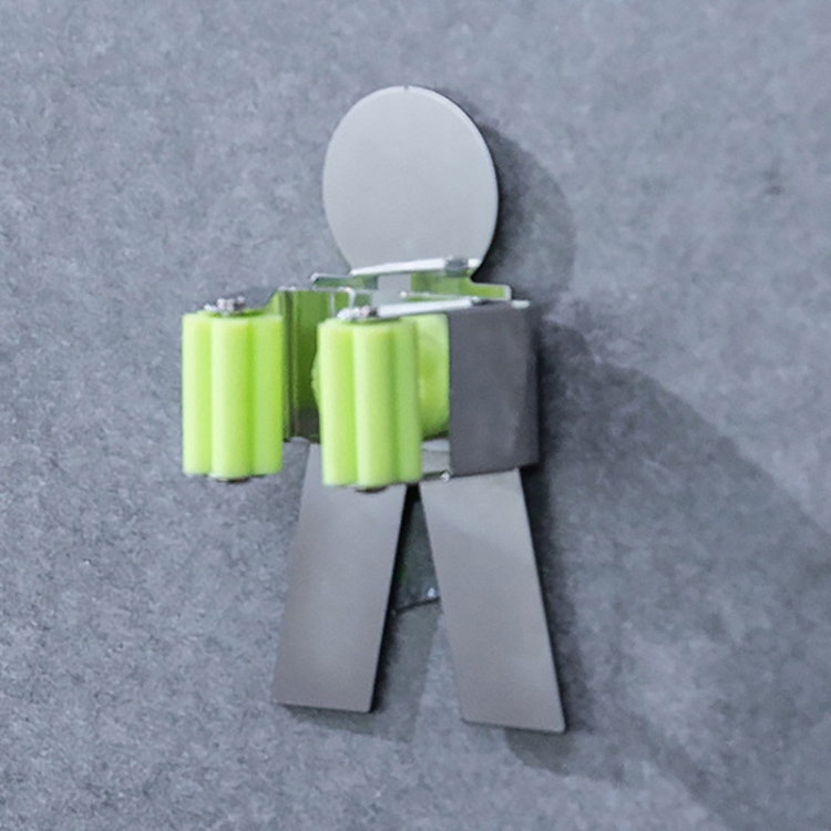 

People Shape Bathroom Wall-mounted Mop Holder Storage Hook