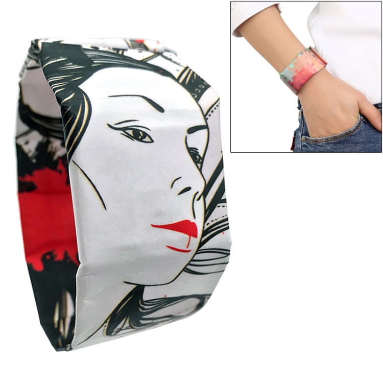 

Ghost Danceing Girl Pattern Creative Fashion Waterproof Paper Watch Intelligent Paper Electronic Wristwatch