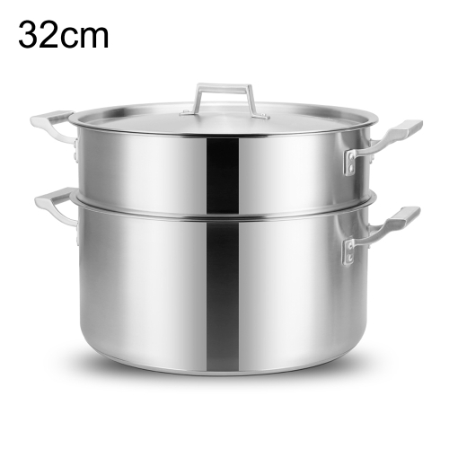 

LXBF LX-ZG32 Stainless Steel Commercial Stock Pot Cooking Pot, Specification: 32cm