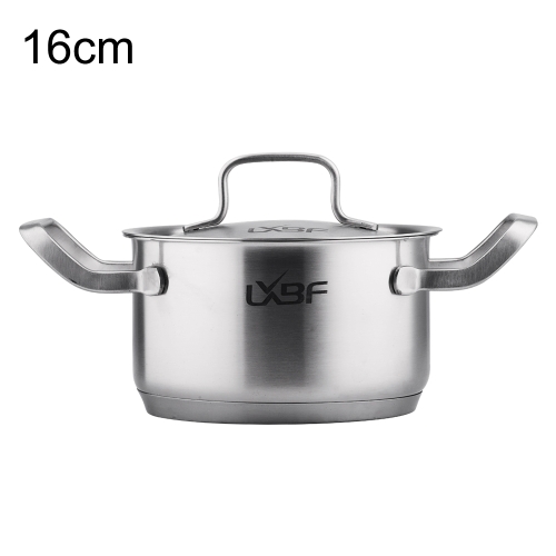 

LXBF LX-ZT16-03 Stainless Steel Stockpot Cooking Pot, Specification: 16cm