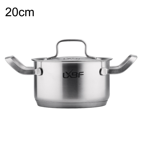 

LXBF LX-ZT20-03 Stainless Steel Stockpot Cooking Pot, Specification: 20cm