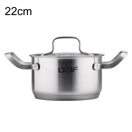 

LXBF LX-ZT22-03 Stainless Steel Stockpot Cooking Pot, Specification: 22cm