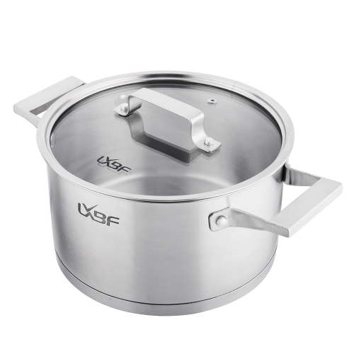 

LXBF LX-ZT18 Stainless Steel Energy Saving Soup Pot Cooking Pot, Specification: 18cm