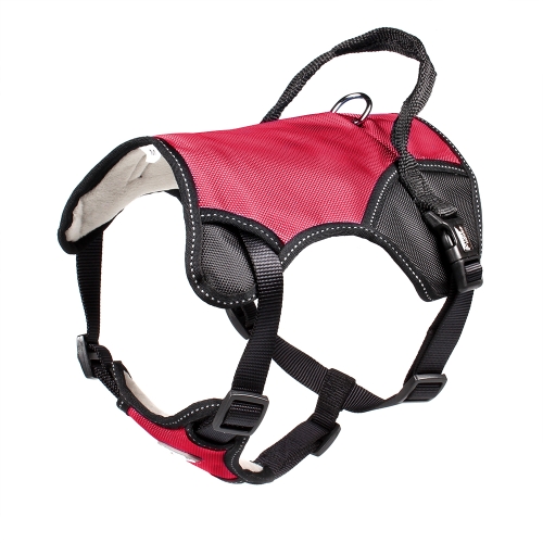 

Tuffhound 1734 No Pull Dog Vest Harness,Size:L, (52-72;66-74)cm (Red)