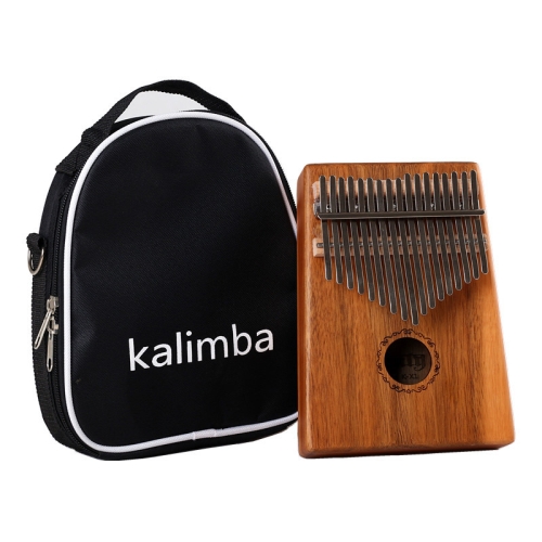 Sunsky 17 Tone Acacia Wood Single Kalimba Thumb Piano Kalimba Finger Piano