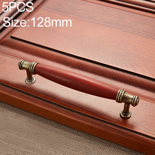 

5 PCS 5001_128 Fine Gold Mahogany Hardware Cabinet Handle