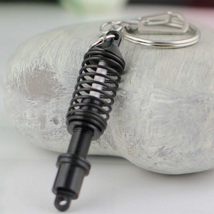 

Shock Absorber Keychain Key Ring Holder(Black)