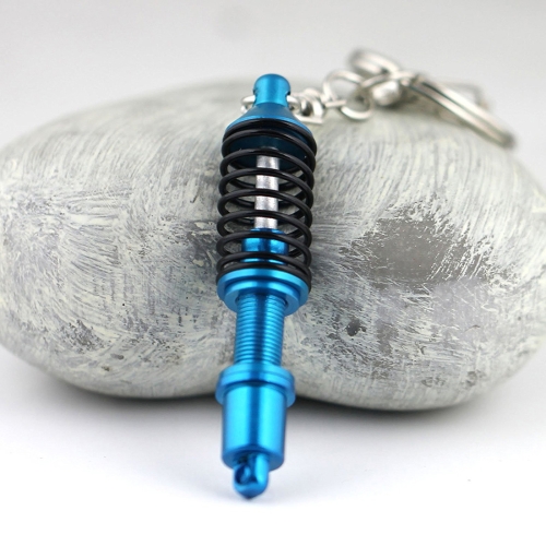 

Shock Absorber Keychain Key Ring Holder(Blue)