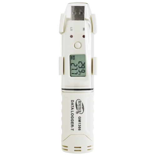 

BENETECH GM1366 USB Digital Temperature and Humidity Recorder Meter with Alarm