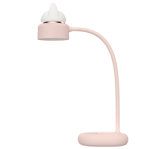 

Cat Shape Double Light Source Design LED Desk Night Lamp, Support 3 Brightness Control (Pink)