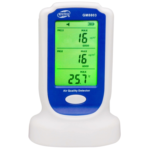 

BENETECH GM8803 Home Indoor Air Quality Detector Haze Smog Tester PM2.5 PM10 Gas Analyzers